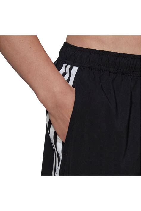 adidas Clx Swim 3 Bandas negro bañador playa hombre .